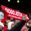 Emoție pe Anfield: copiii lui Diogo Jota, pe teren alături de Van Dijk în confruntarea dramatică dintre Liverpool și Wolves