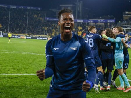 Lazio, nebunie biancocelestă! Golul decisiv marcat cu nouă jucători și victorie în deplasare