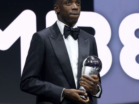 Ousmane Dembélé, Cel Mai Bun! Francezul i-a învins pe Yamal și Mbappé și a obținut o dublă la gala FIFA