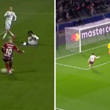 Petrila 2.0!? Moment inexplicabil realizat de colegul lui Dennis Man în Liga Campionilor