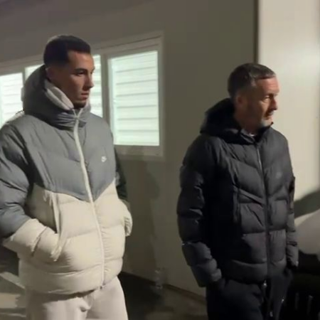 Primul transfer al iernii la FCSB, surprins la Clinceni împreună cu MM Stoica